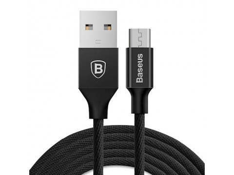 BASEUS CABLE YIVEN (MICRO-USB | 1,5M) 2A BLACK