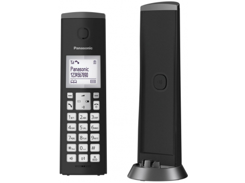 PANASONIC KX-TG K 210 FIKSNI BEŽIČNI TELEFON CRNI