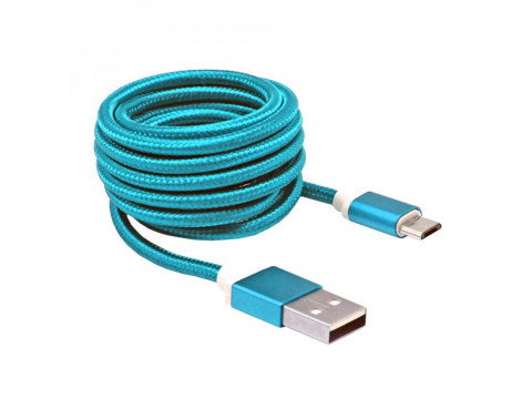 KABEL SBOX USB->MICRO USB M/M 1,5M USB-10315BL, PLAVI