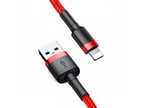 BASEUS KABEL CAFULE USB - LIGHTNING 3,0 M 1,5A  CRVENO-CRVENI