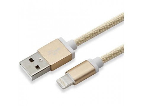 KABEL SBOX USB ->IPHONE 7 M/M 1,5M ZLATNI