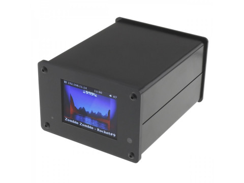 AUDIOPHONICS RASPDAC MINI LCD KIT STREAMER FOR RASPBERRY PI 4 & DAC ES9038Q2M