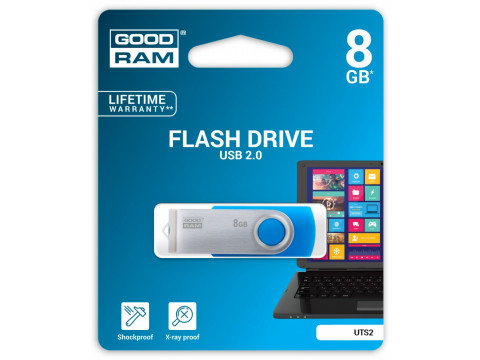 GOODRAM TWISTER USB MEMORIJA 8GB Blue 