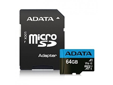 ADATA PREMIER 64GB MEMORIJSKA KARTICA UHS-1/CLASS10 + ADAPTER