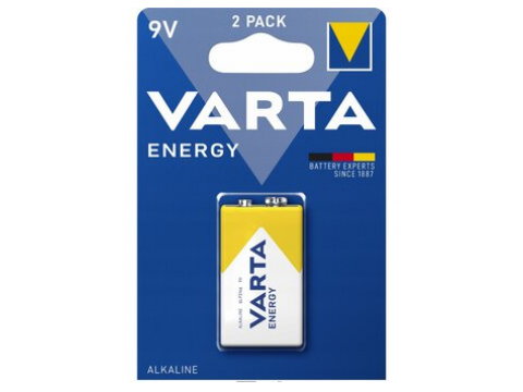 VARTA ENERGY 6LR61/9V VALUE PACK