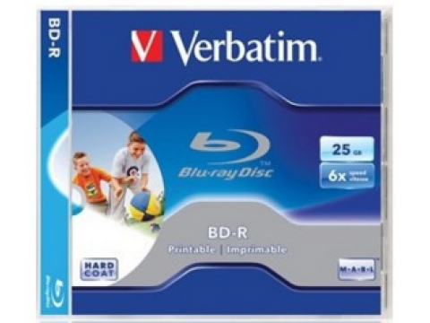 VERBATIM BD-R 6X 25GB BOX 1 KOMAD PRINTABLE