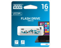 GOODRAM CLICK 16GB USB2.0 WHITE