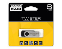 GOODRAM TWISTER USB MEMORIJA 8GB USB2.0 BLACK