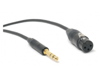 TRS-XLR CABLE, BALANCED MOGAMI W2549 CABLE, NEUTRIK GOLD PLATED TRS AND XLR CONNECTOR MALE
