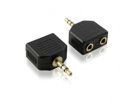 SBOX ADAPTER 3.5mm  Stereo -> 2 x 3.5mm Stereo M/F