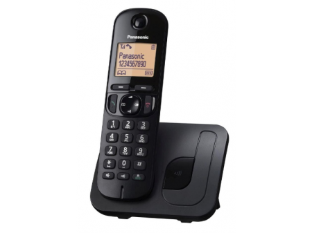 PANASONIC KX TG C 210 FIKSNI BEŽIČNI TELEFON CRNI