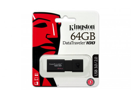 KINGSTON DATA TRAVELER 100G3 64GB USB 3.0