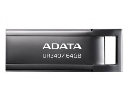 ADATA PENDRIVE UR340 64GB USB3.2 GEN1 CRNI