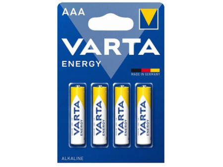 VARTA ENERGY ALKALNA BATERIJA 4 X LR03  (AAA) MIKRO 1.5V BLISTER 4/1