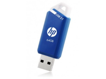 HP USB MEMORIJA 64GB USB3.1 HPFD755W-64 PLAVI