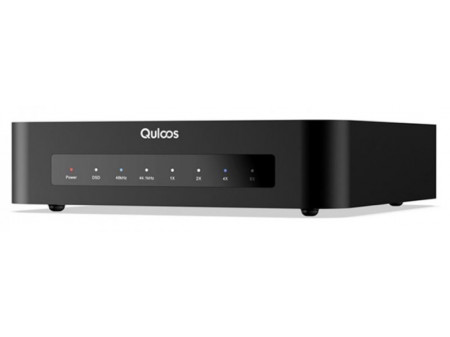 QULOOS QU02 DIGITAL INTERFACE USB TO SPDIF I2S ACCUSILICON AS338 BLACK