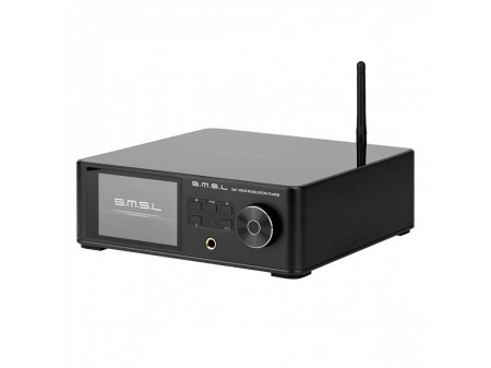 SMSL DP5 STREAMER BALACED DAC ES9038PRO AES/EBU HDMI I2S MQA