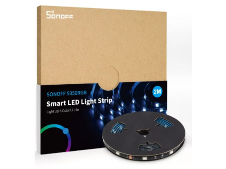 SONOFF 5050RGB-5M, SMART WI-FI APP LED RGB TRAKA 5m, IP65