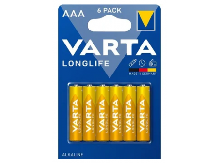 VARTA BATERIJA  LONGLIFE LR03/AAA 4103 (BLISTER) 6 KOM