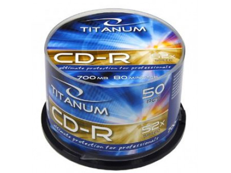TITANUM CD-R CAKE BOX MEDIJI 50 PCS