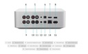 WIIM ULTRA AUDIO STREAMER SREBRNI