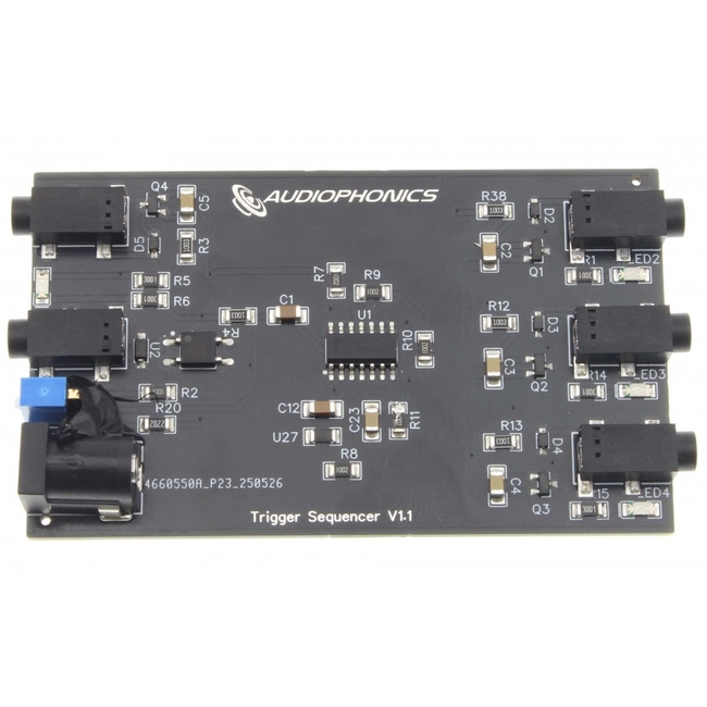 AUDIOPHONICS ACTIVE TRIGGER SEQUENCER 1 IN / 4 OUT 12V