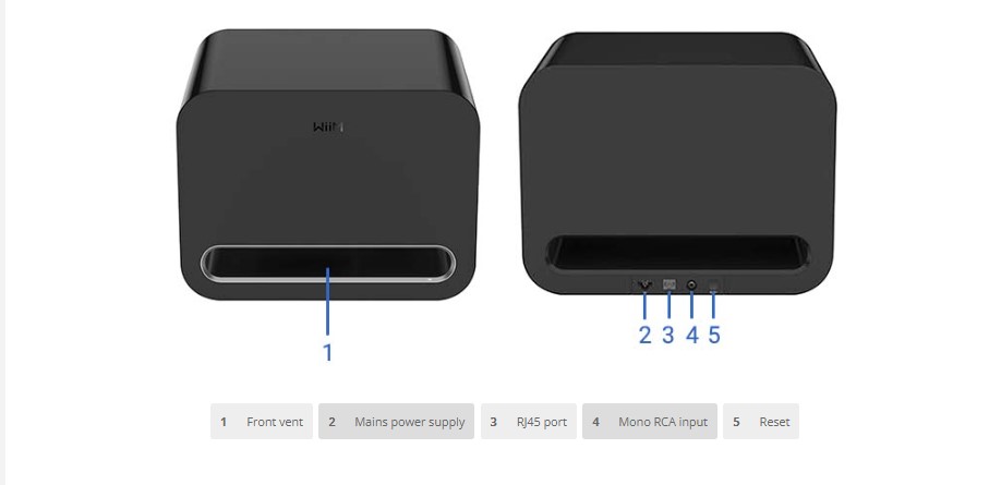 WIIM SUB PRO CONNECTED ACTIVE SUBWOOFER BLACK (UNIT)
