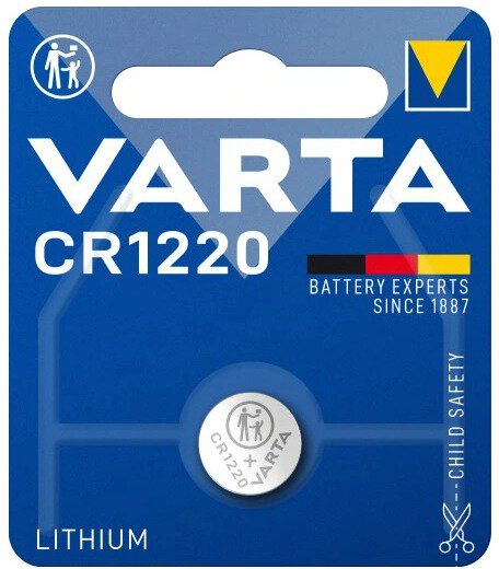 VARTA LITIJSKA BATERIJA CR1220 BLISTER 1 KOM