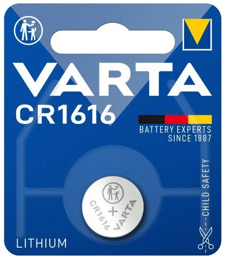 VARTA LITIJSKA BATERIJA CR1616 BLISTER 1 KOM