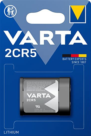 FOTO LITIJSKA BATERIJA VARTA 2CR5 DL245BLISTER 1 KOM
