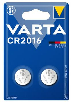VARTA DUGMASTA BATERIJA CR2016 2 blister
