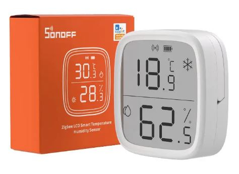 SONOFF SNZB-02D ZIGBEE TEMPERATURE AND HUMIDITY SENSOR
