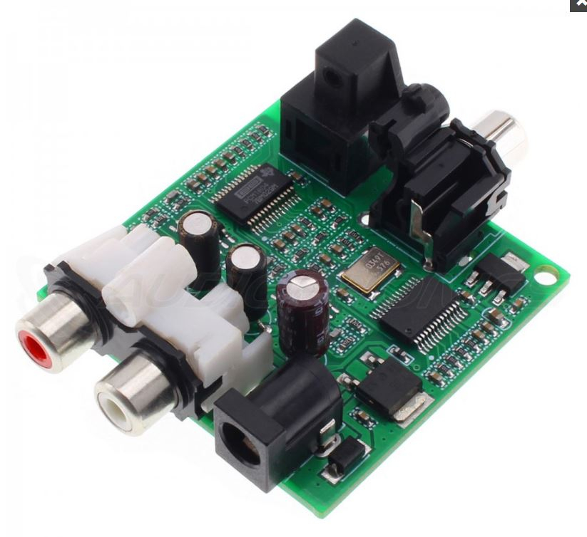 ADC BOARD ANALOG DIGITAL CONVERTER PCM1804