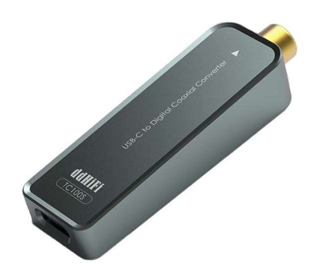 DD TC100-COA FEMALE USB-C TO MALE COAXIAL INTERFACE