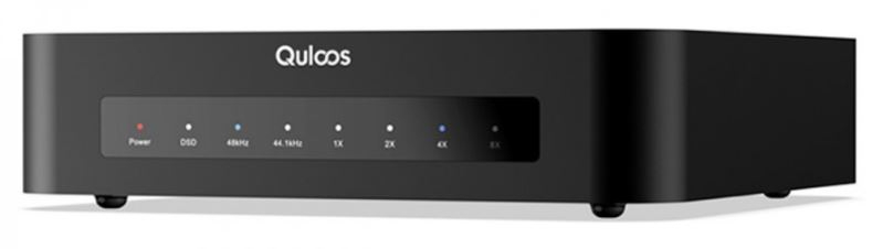 QULOOS QU02 DIGITAL INTERFACE USB TO SPDIF I2S ACCUSILICON AS338 BLACK