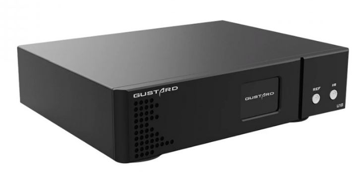 GUSTARD U18 USB DIGITAL INTERFACE XMOS XU216 I2S ACCUSILICON 32BIT 768KHZ DSD512 BLACK