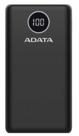 ADATA P20000QCD POWERBANK 20000 MAH BLACK