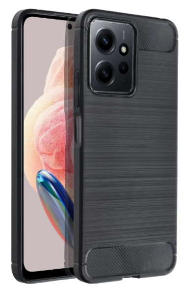 ZADNJA MASKICA ZA MOBITEL FORCELL CARBON XIAOMI REDMI NOTE 12 4G BLACK