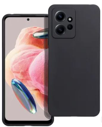 ZADNJA MASKICA ZA MOBITEL MATT ZA XIAOMI REDMI NOTE 12 4G CRNA