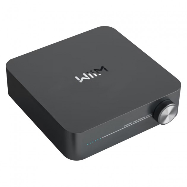 WIIM AMP TPA3255 CLASS D STEREO AMPLIFIER WIFI DLNA AIRPLAY 2 CHROMECAST BLUETOOTH 5.0 2X100W 4 OHM GREY