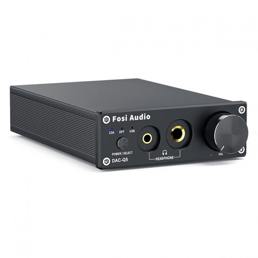 FOSI AUDIO DAC-Q5 DAC ES9018K2M HEADPHONE AMPLIFIER TPA6120 24BIT 192KHZ
