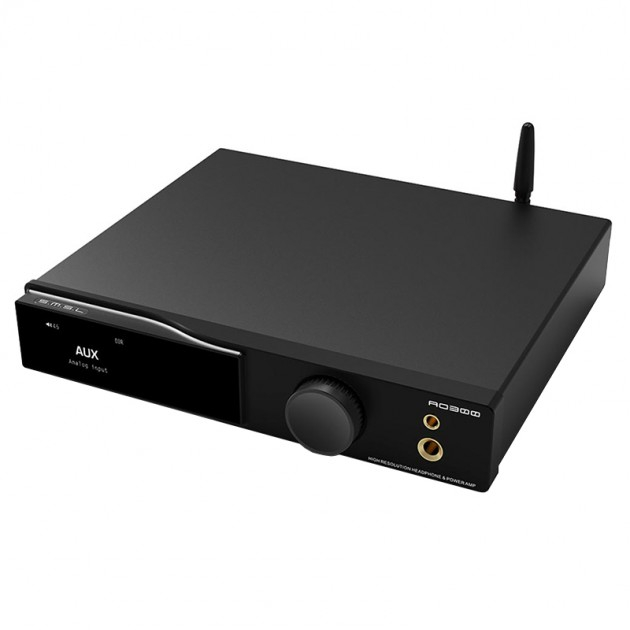 SMSL AO300 CLASS D AMPLIFIER MA5332MS HEADPHONE AMPLIFIER DAC CS43131 2X165W 4Ω 32BIT 768KHZ DSD256 MQA BLACK