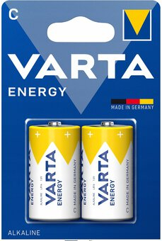 VARTA ENERGY ALKALNA BATERIJA LR14 1.5V 2 KOM