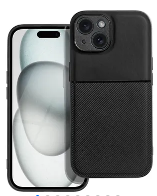 ZADNJA MASKICA NOBLE CASE ZA IPHONE 15 CRNA