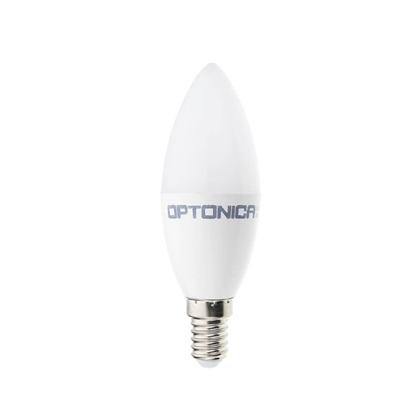 OPTONICA LED ŽARULJA E14 C37 8W PRIRODNA BIJELA 4500K