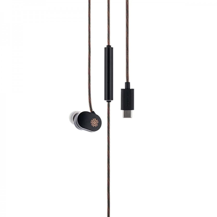 MOONDROP JIU USB-C DYNAMIC IEM IN-EAR SLUŠALICE USB-C DSP S MIKROFONOM Ø10MM 110DB 10HZ-35KHZ