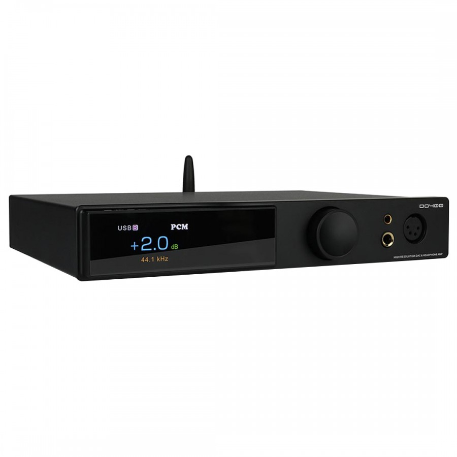 SMSL DO400 DAC ES9039MSPRO POJAČALO ZA SLUŠALICE XMOS XU316 BLUETOOTH 5.1 LDAC 32BIT 768KHZ DSD512 MQA-CD CRNO