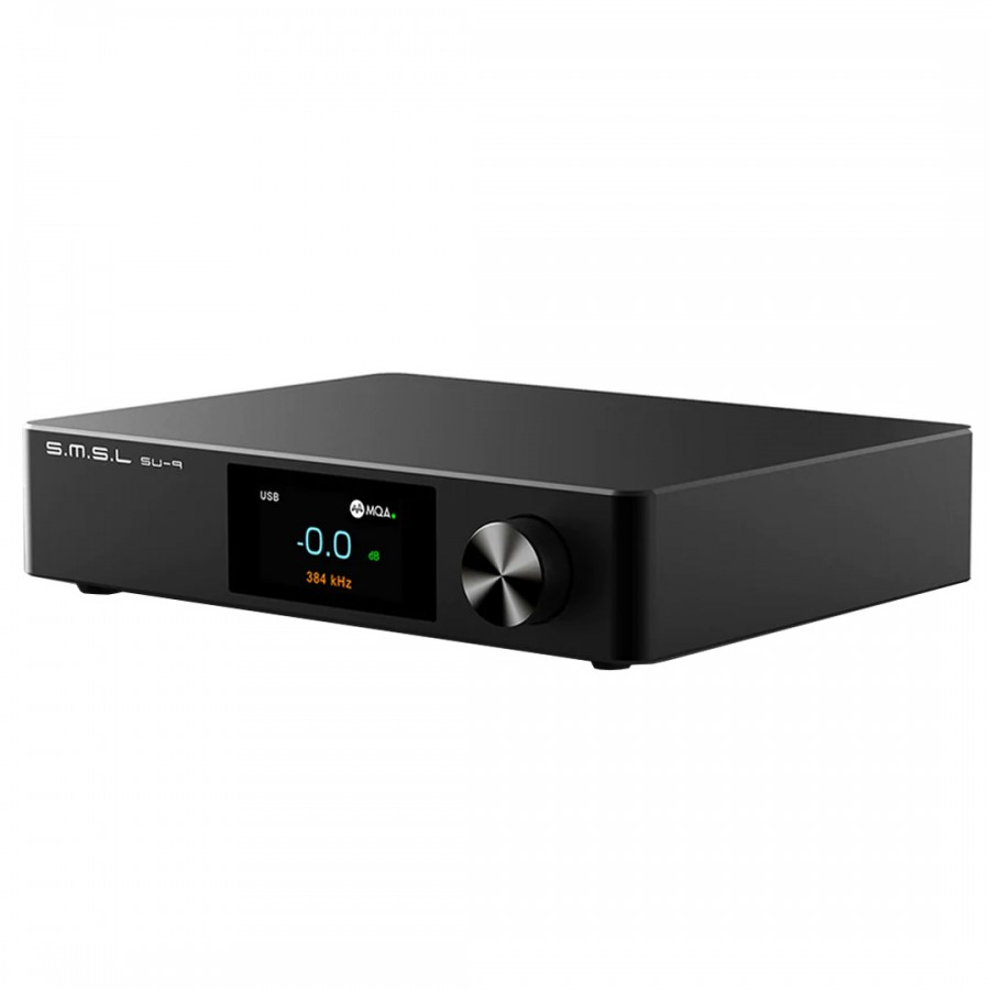 SMSL SU-9 ULTRA DAC AK4499EX + AK4191 XMOS XU316 BLUETOOTH 5.0 APTX-HD LDAC 32BIT 768KHZ DSD512 MQA MQA-CD