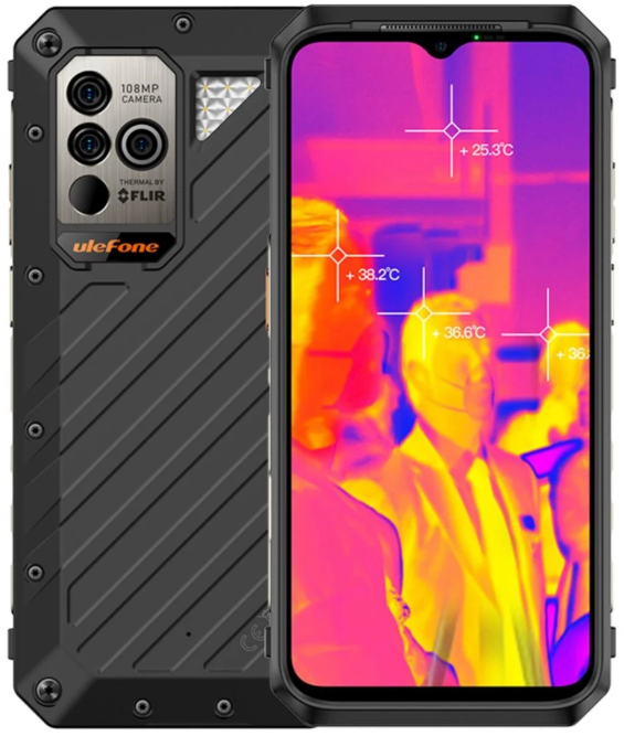 ULEFONE POWER ARMOR 18T ULTRA 12GB 512GB DUAL CRNI