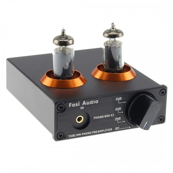 FOSI AUDIO BOX X2 PHONO MM PRETPOJAČALO SA CIJEVIMA 2x6A2 STEREO